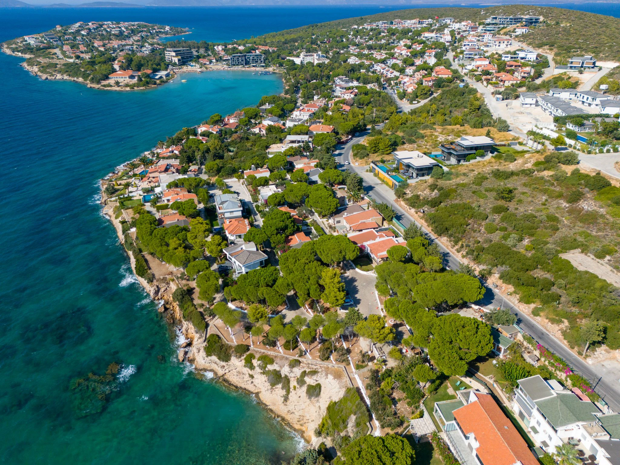 ÇEŞME ARDIÇ PUNTA MEVKİİ DENİZ MANZARALI VİLLA