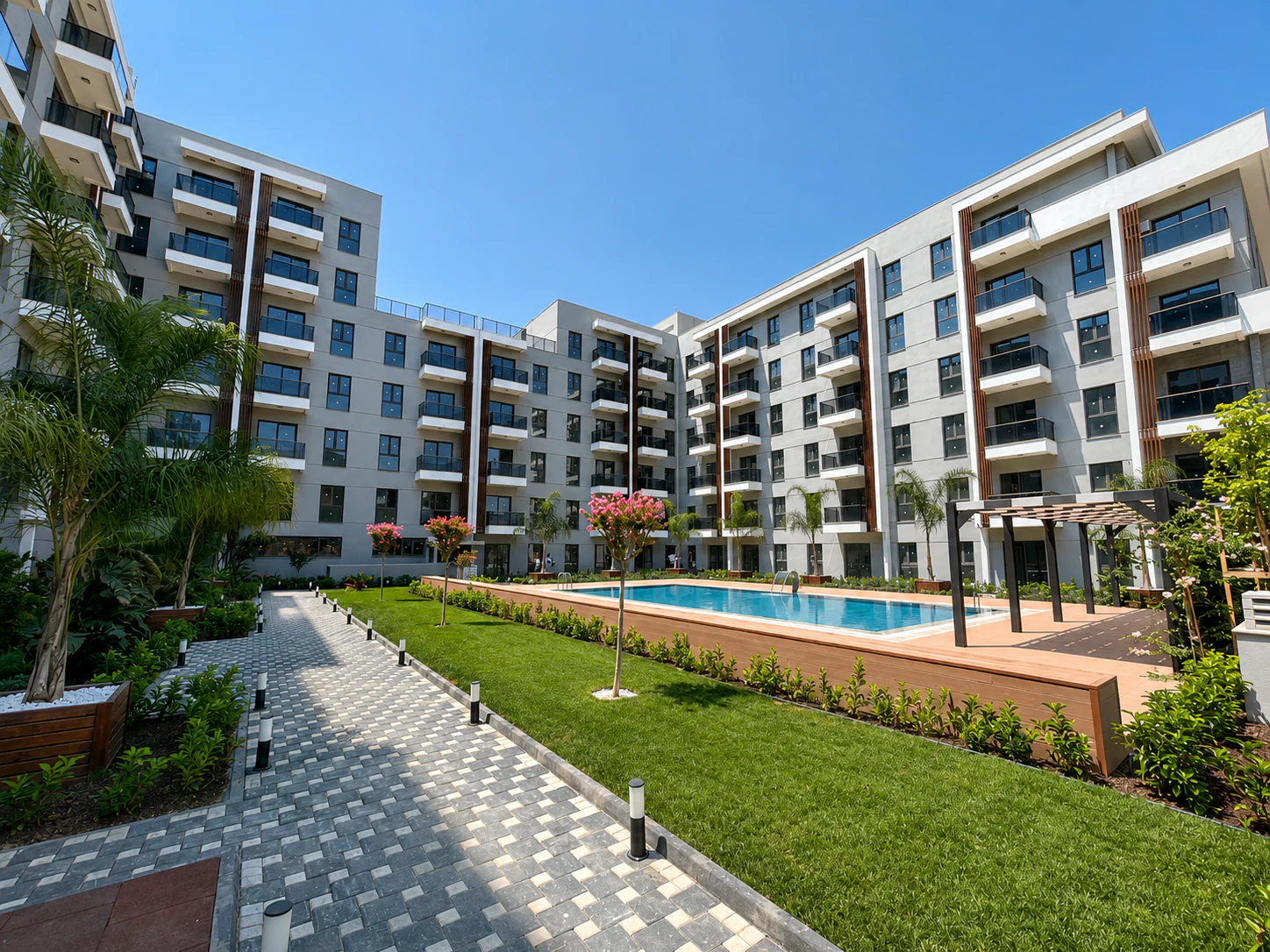 GAZİEMİR SİSTEM REZİDANSTA SIFIR EŞYALI KİRALIK 1+1 DAİRE