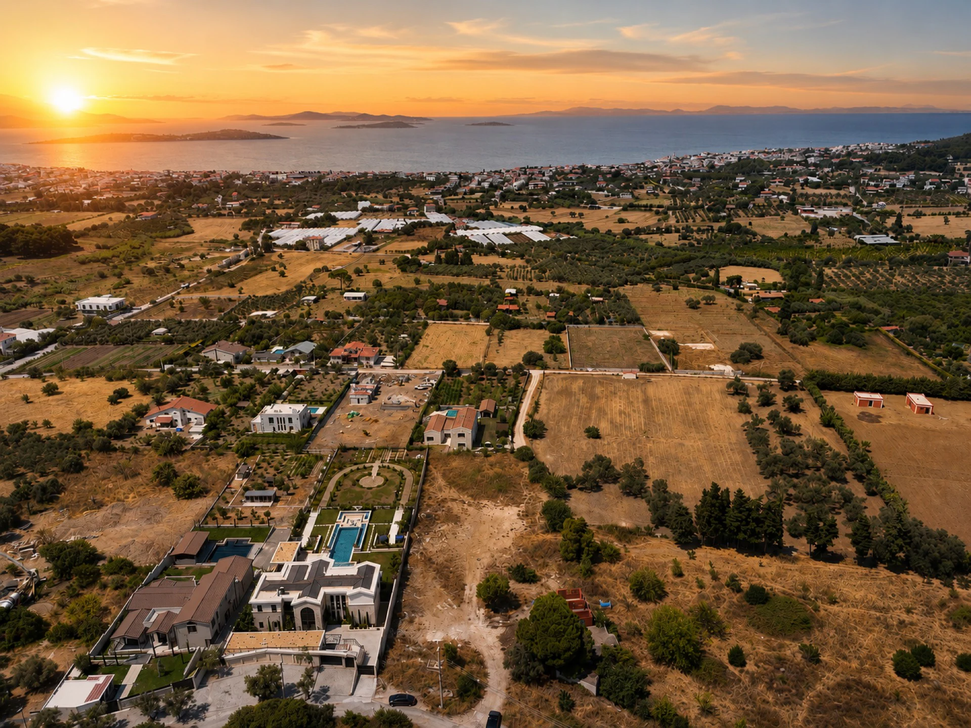 Urla Kekliktepe’de Satılık 3012 m2 villa imarlı arsa galeri 2