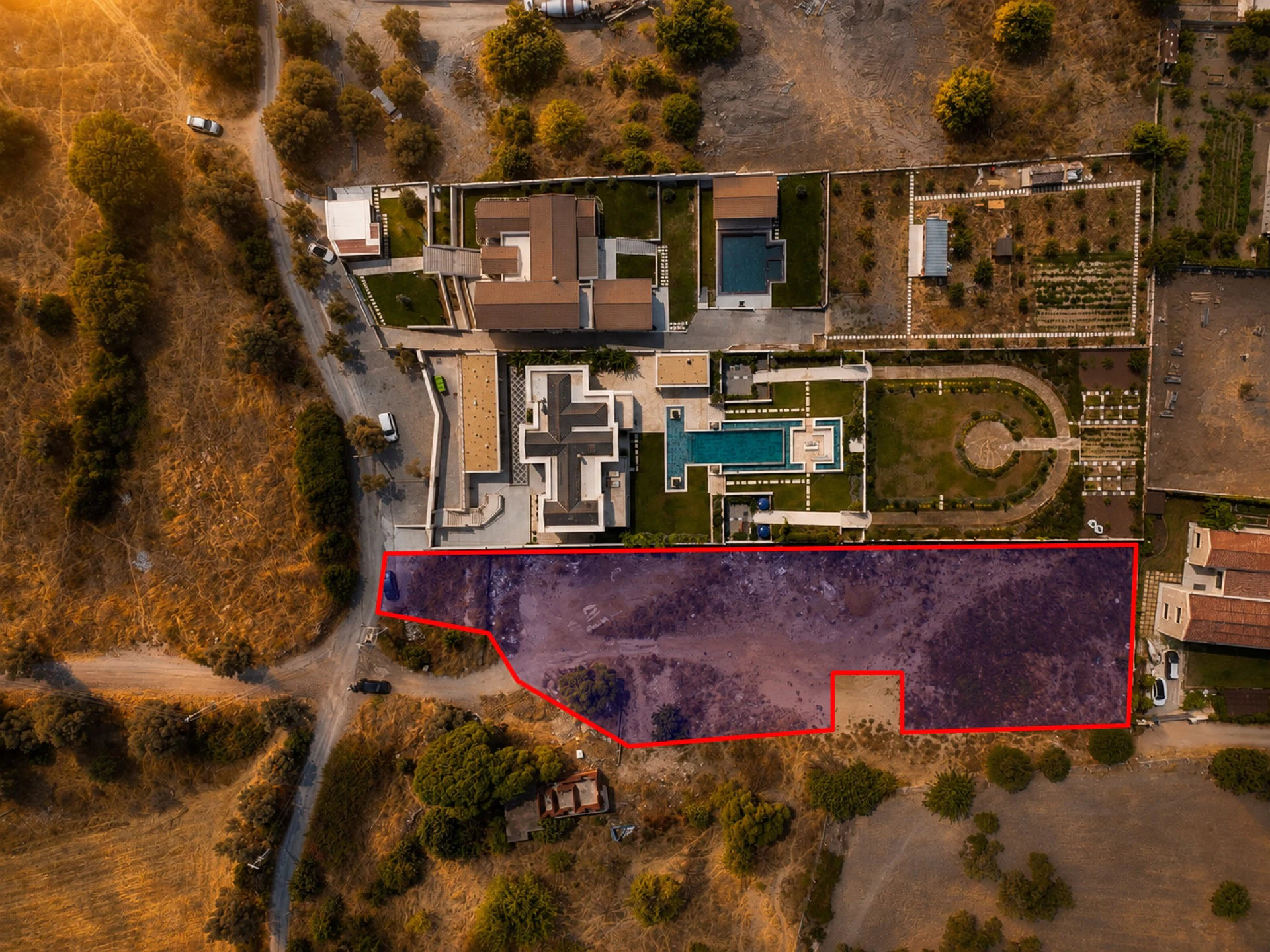 Urla Kekliktepe’de Satılık 3012 m2 villa imarlı arsa galeri 3