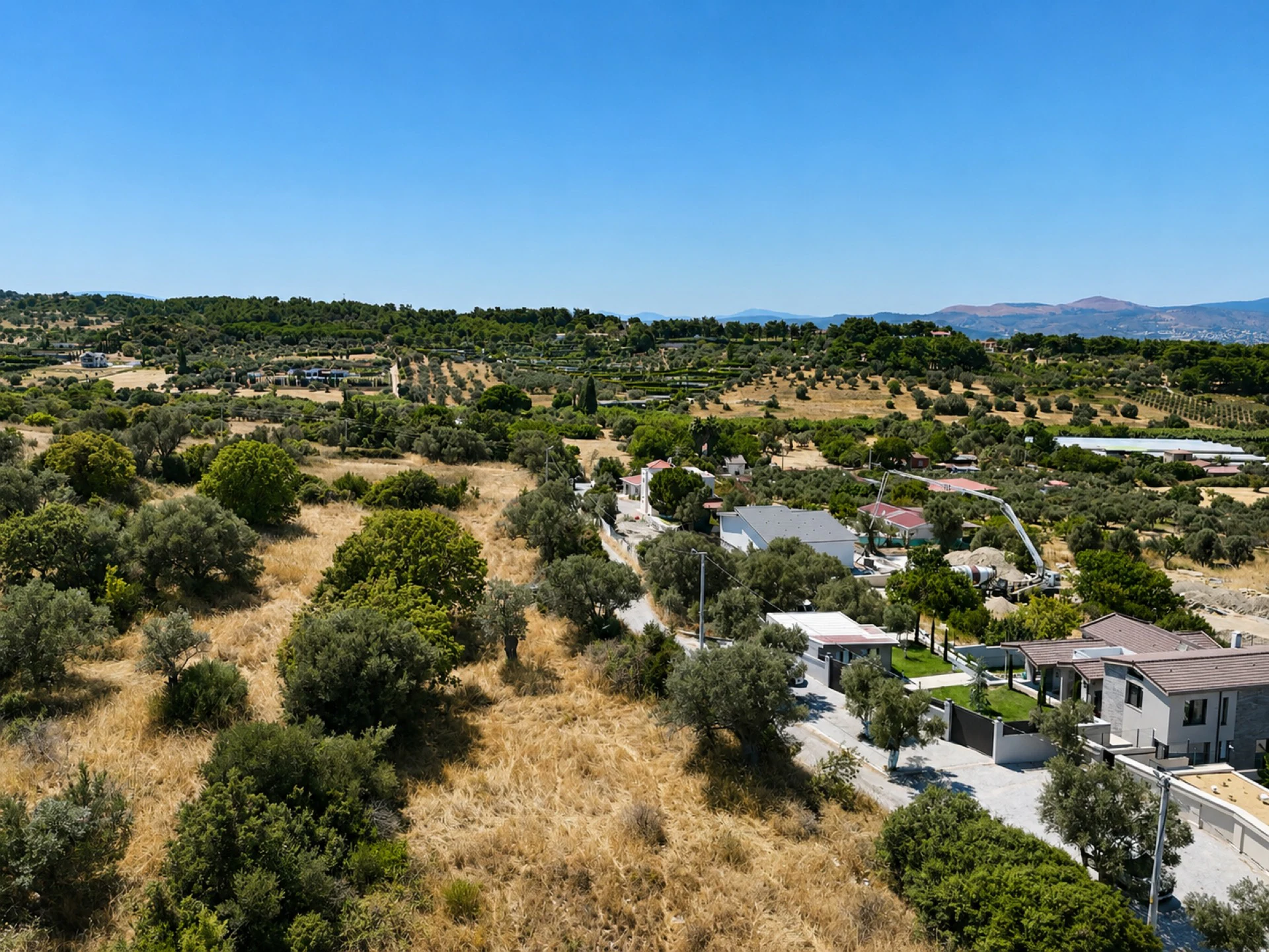 Urla Kekliktepe’de Satılık 3012 m2 villa imarlı arsa galeri 5