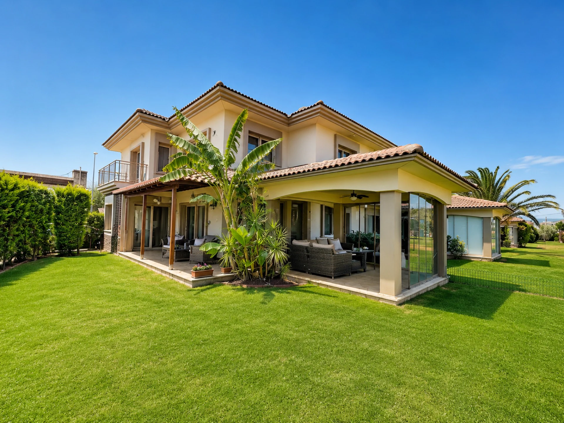 Sasalı Gold Park Evlerinde Satılık 4+1 Lüks Villa