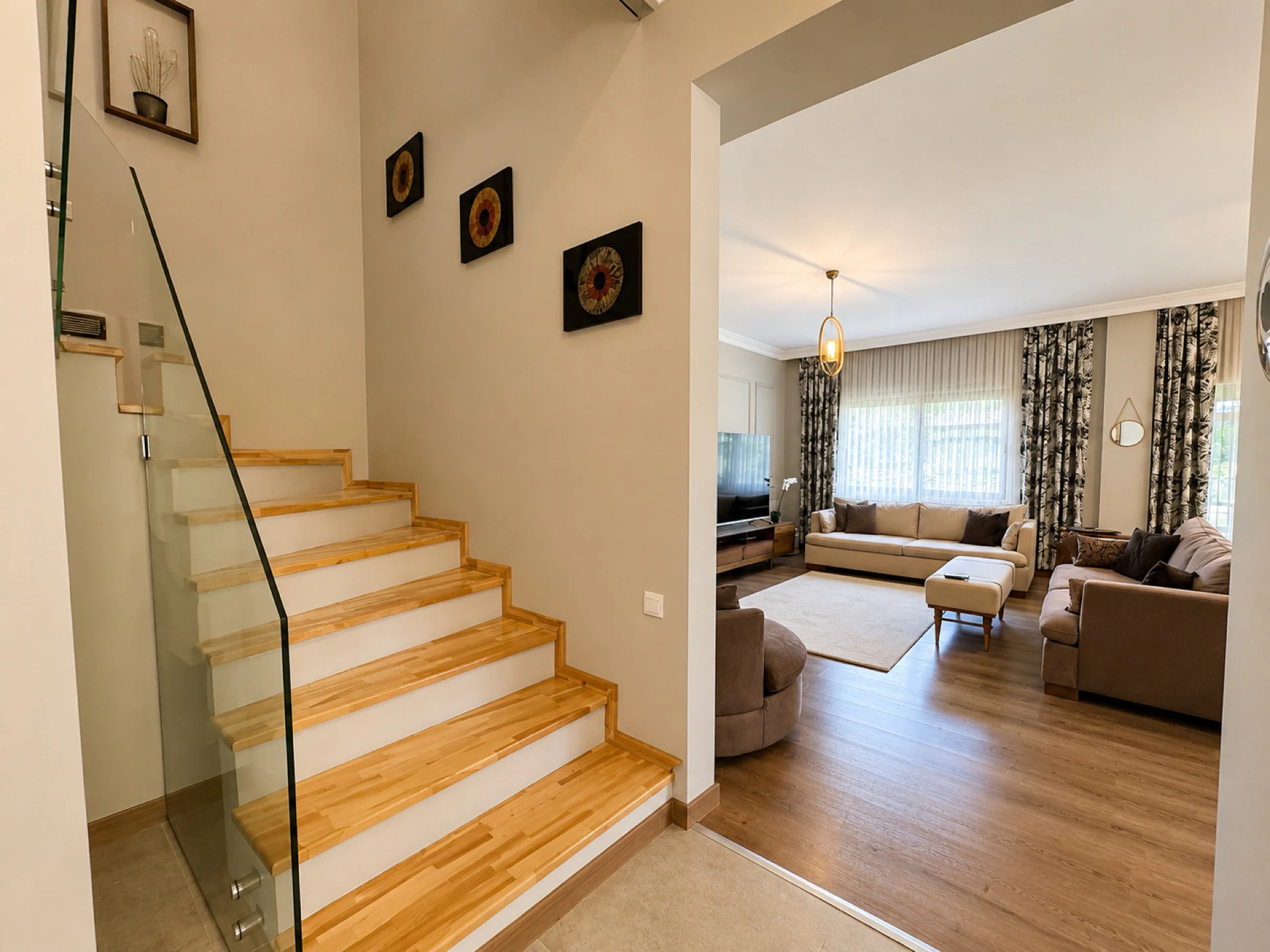 Sasalı Gold Park Evlerinde Satılık 4+1 Lüks Villa galeri 5