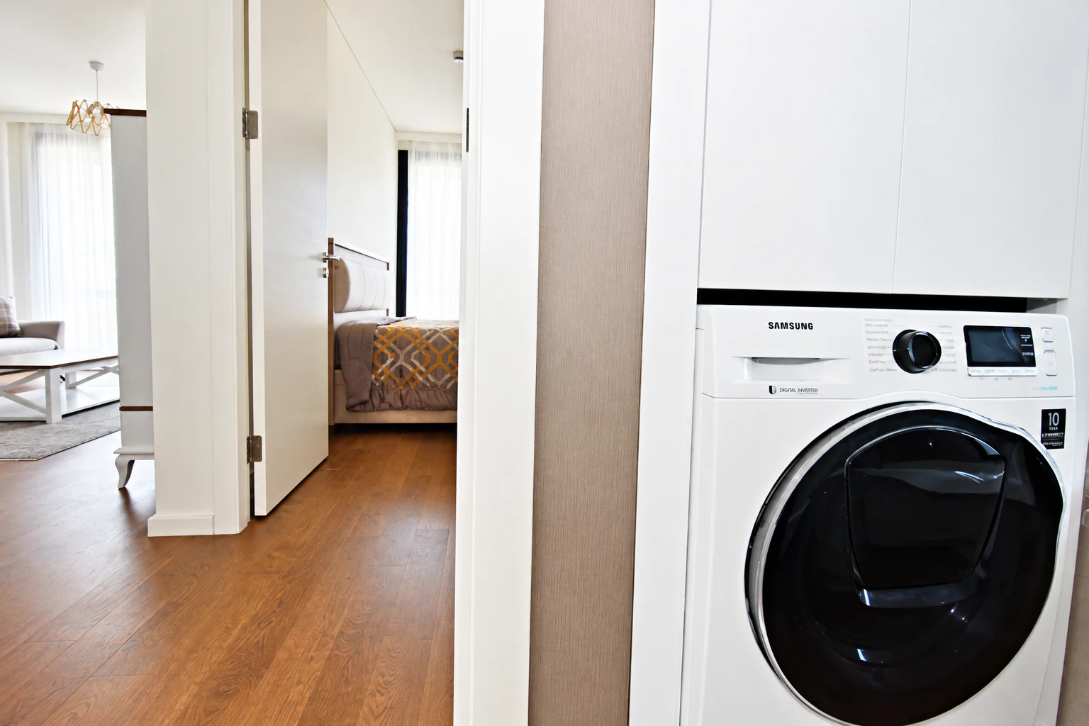 Eylem Keskin'den Ege Perla'da Eşyalı Kiralık Muhteşem 1+1 Daire galeri 4
